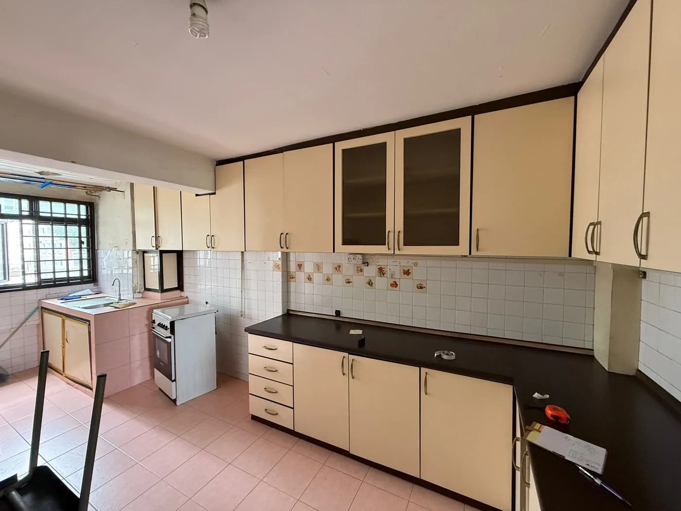 Selected kitchen transformation before renovation
