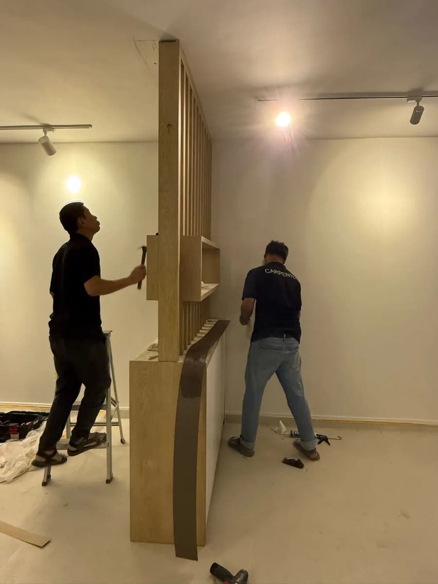 Carpentry Works in Progress